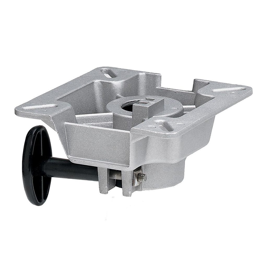 Attwood Marine Attwood SWIVL-EZE LakeSport 2-3/8" Seat Mount w/Friction Control - Aluminum Boat Outfitting