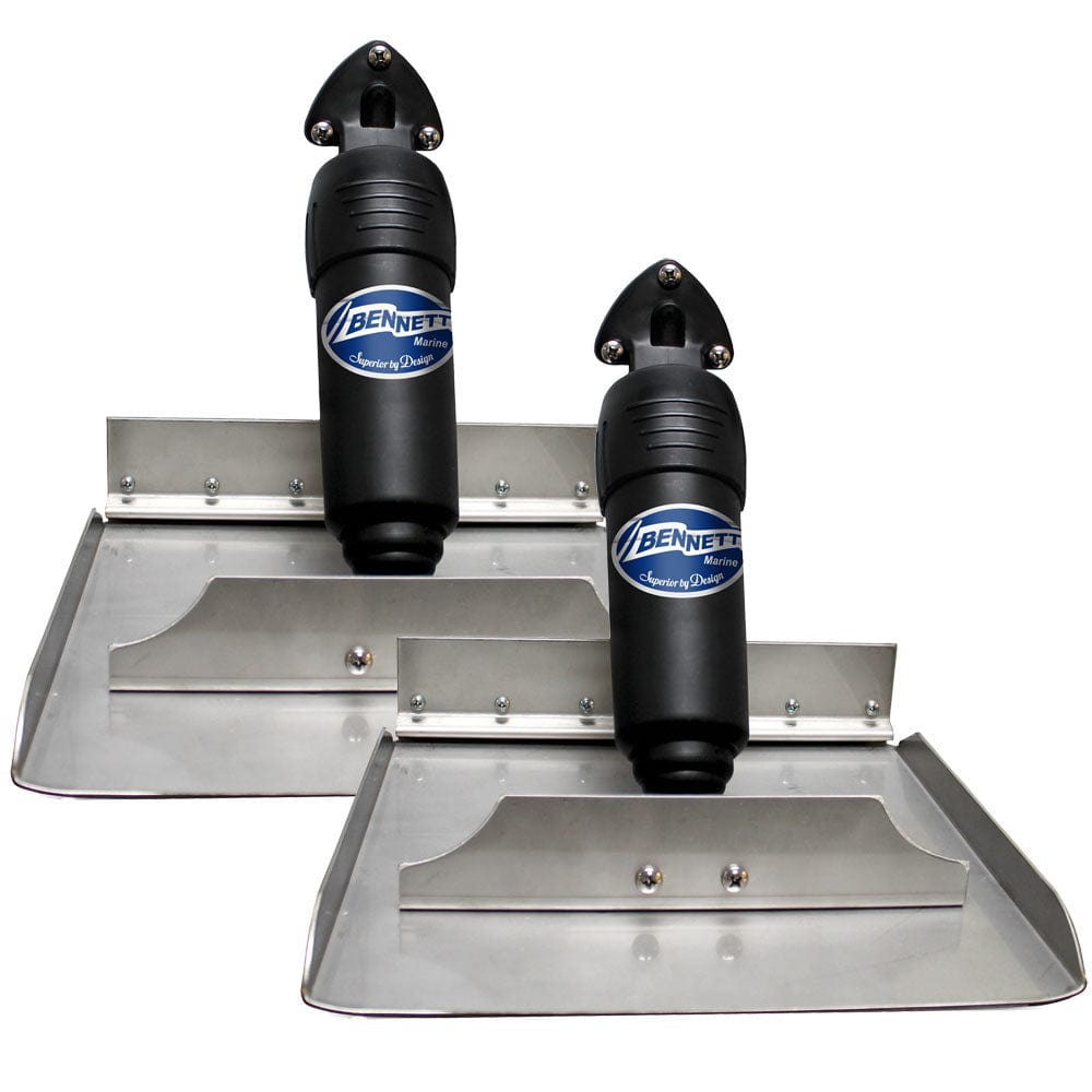 Bennett Bennett BOLT 18x12 Electric Trim Tab System - Control Switch Required Boat Outfitting