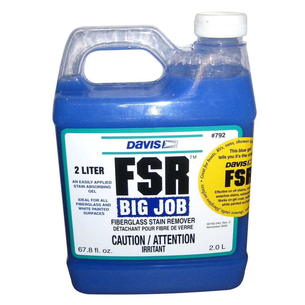 Davis Instruments Davis FSR Big Job Fiberglass Stain Remover - 2-Liter Boat Outfitting