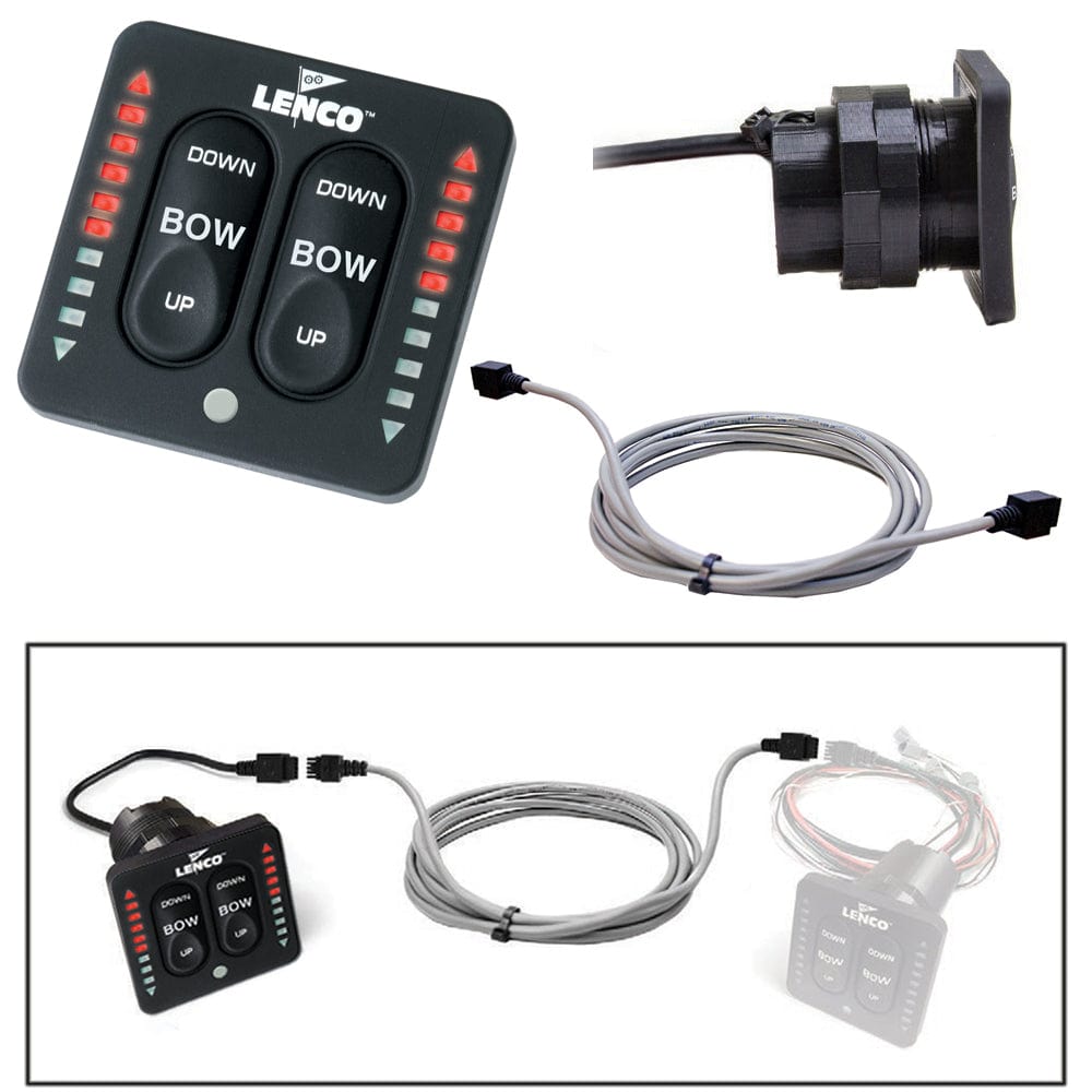 Lenco Marine Lenco Flybridge Kit f/ LED Indicator Key Pad f/All-In-One Integrated Tactile Switch - 20' Boat Outfitting