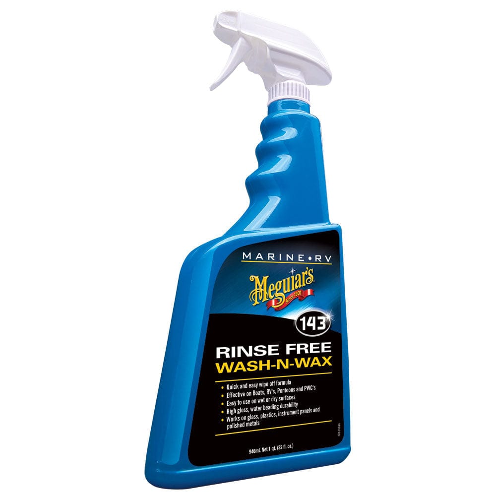 Meguiar's Meguiar's #143 Boat/RV Rinse Free Wash-N-Wax - 32oz Boat Outfitting