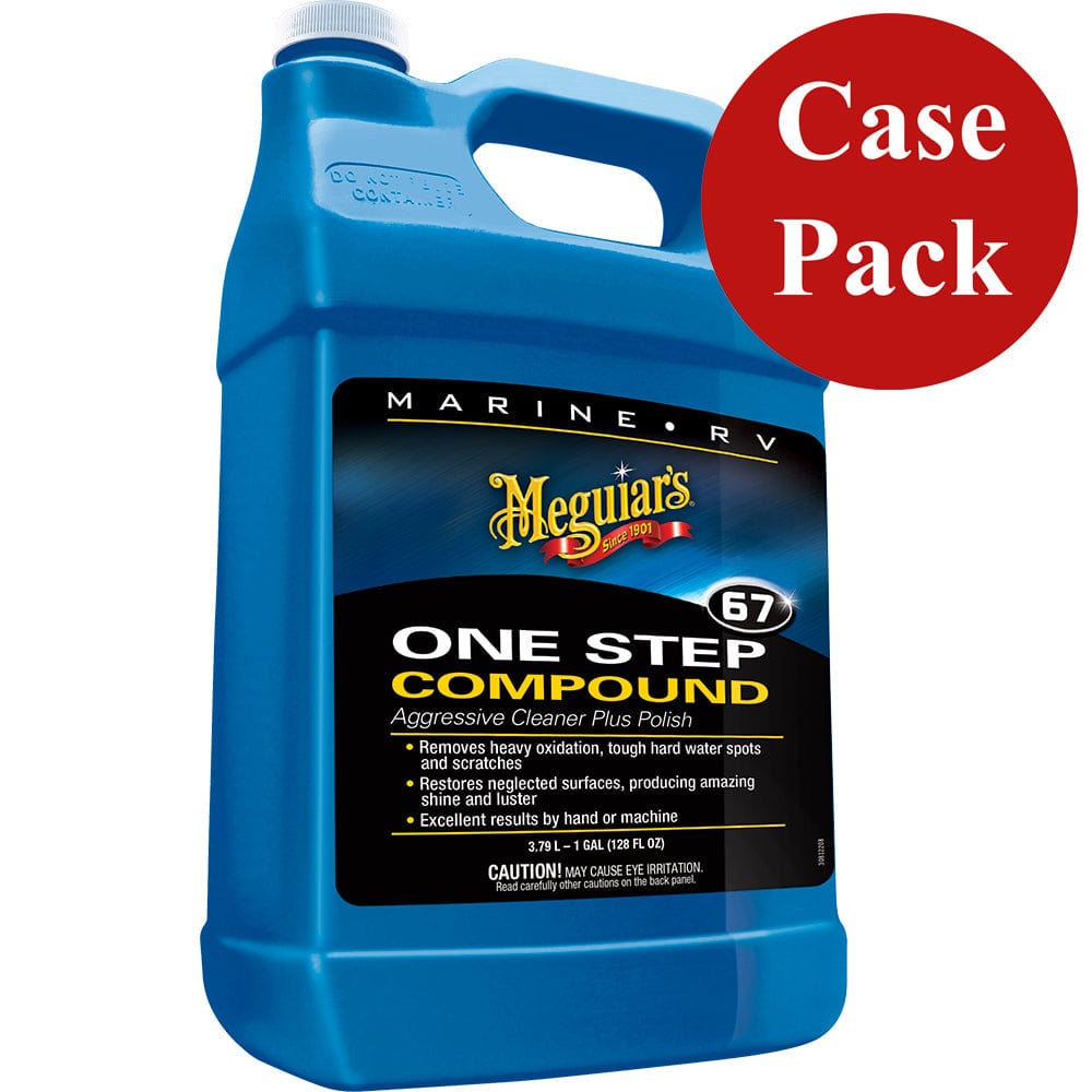 Meguiar's Meguiar's Marine One-Step Compound - 1 Gallon *Case of 4* Boat Outfitting