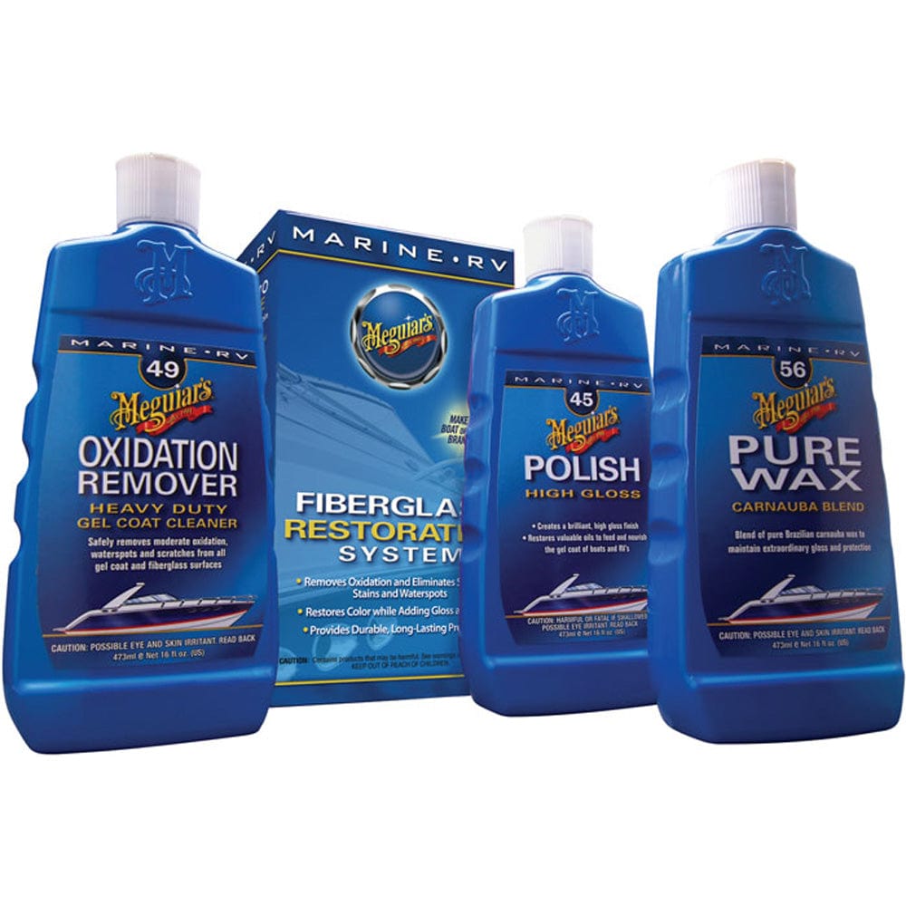 Meguiar's Meguiar's MG Fiberglass Oxidation Removal Kit Boat Outfitting