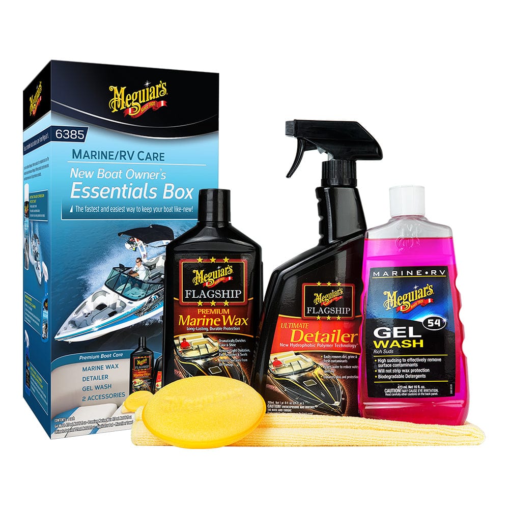 Meguiar's Meguiar's New Boat Owners Essentials Kit Boat Outfitting