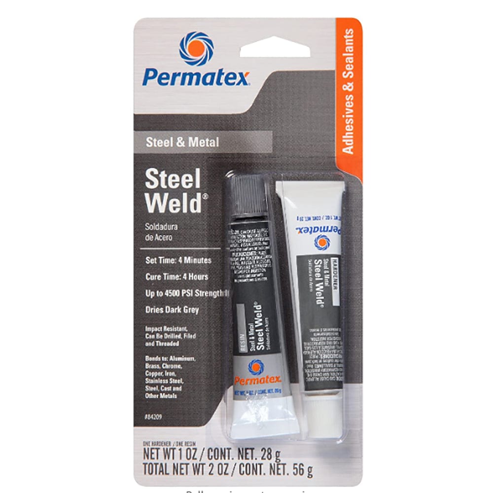 Permatex - Steel Weld™ Epoxy - GREY - 1oz – Texas Fowlers