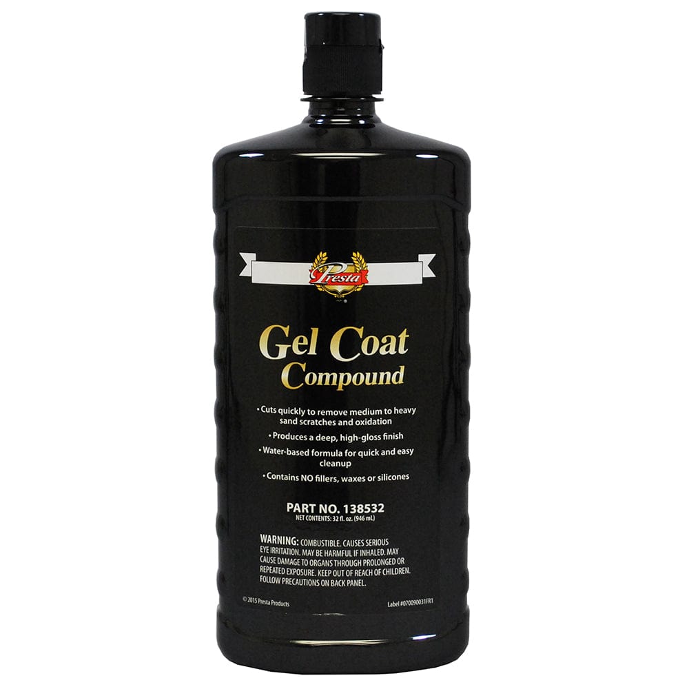 Presta Presta Gel Coat Compound - 32oz Boat Outfitting