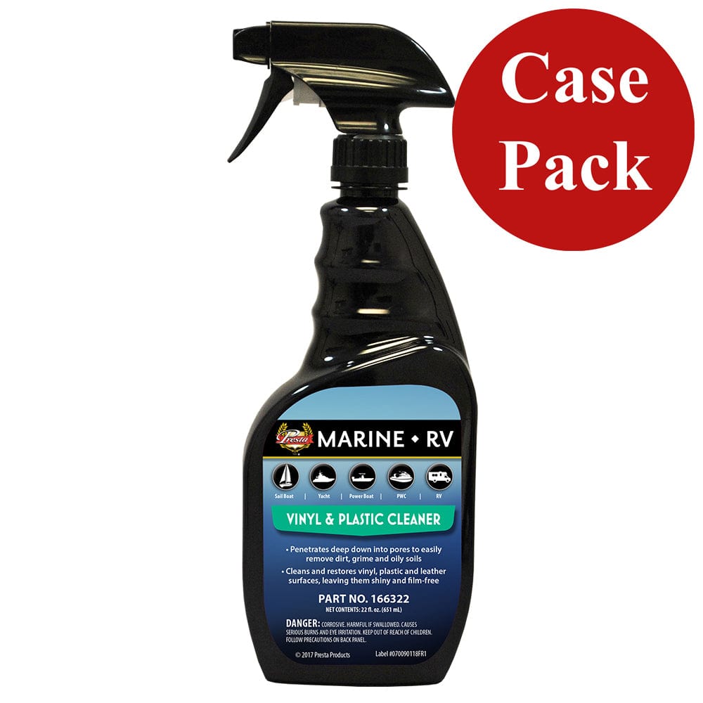 Presta Presta Marine Vinyl & Plastic Cleaner - 22oz - *Case of 12* Boat Outfitting