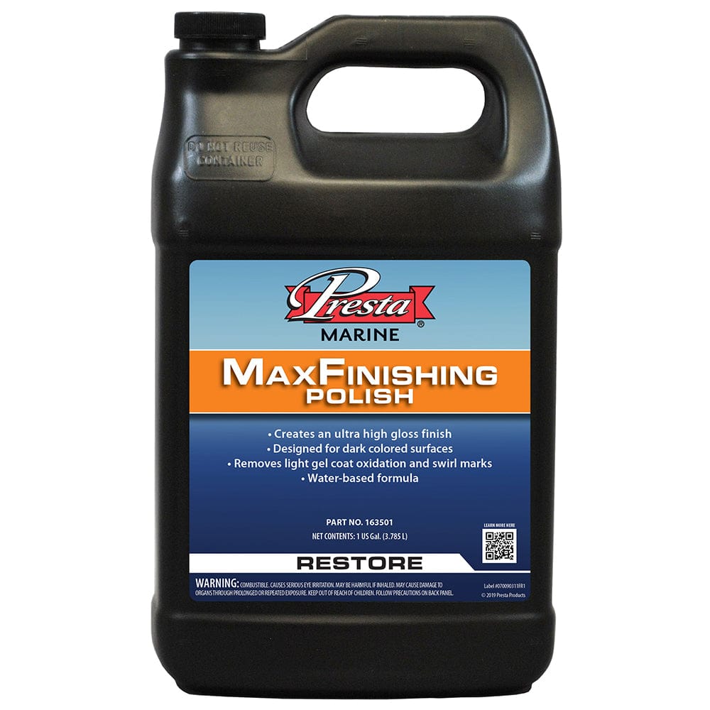 Presta Presta MaxFinishing Polish - 1-Gallon Boat Outfitting