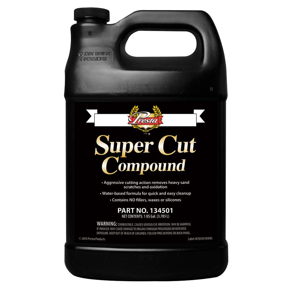 Presta Presta Super Cut Compound - 1-Gallon Boat Outfitting