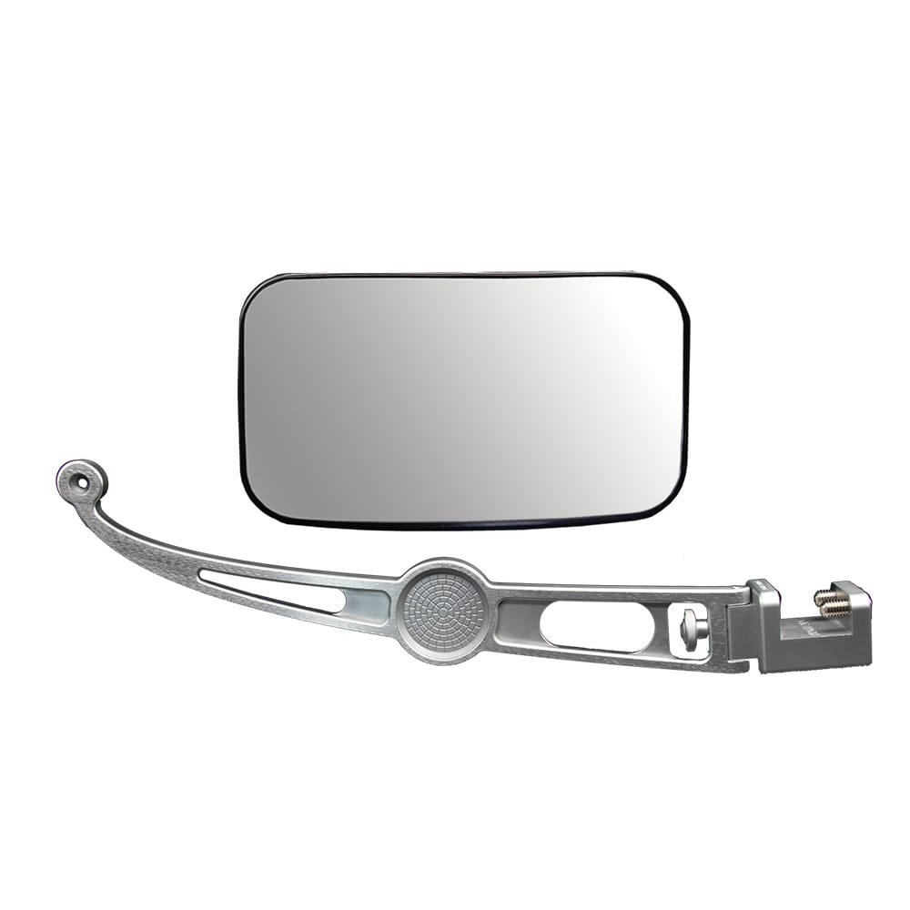 PTM Edge PTM Edge Pontoon Mirror/Bracket Kit w/Mirror & PXR-100 (Silver) Boat Outfitting