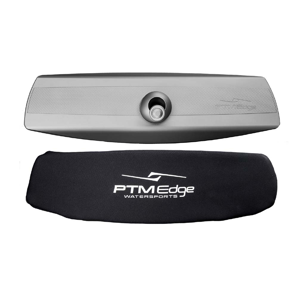 PTM Edge PTM Edge VR-140 Elite Mirror & Cover Combo - Titanium Grey Boat Outfitting