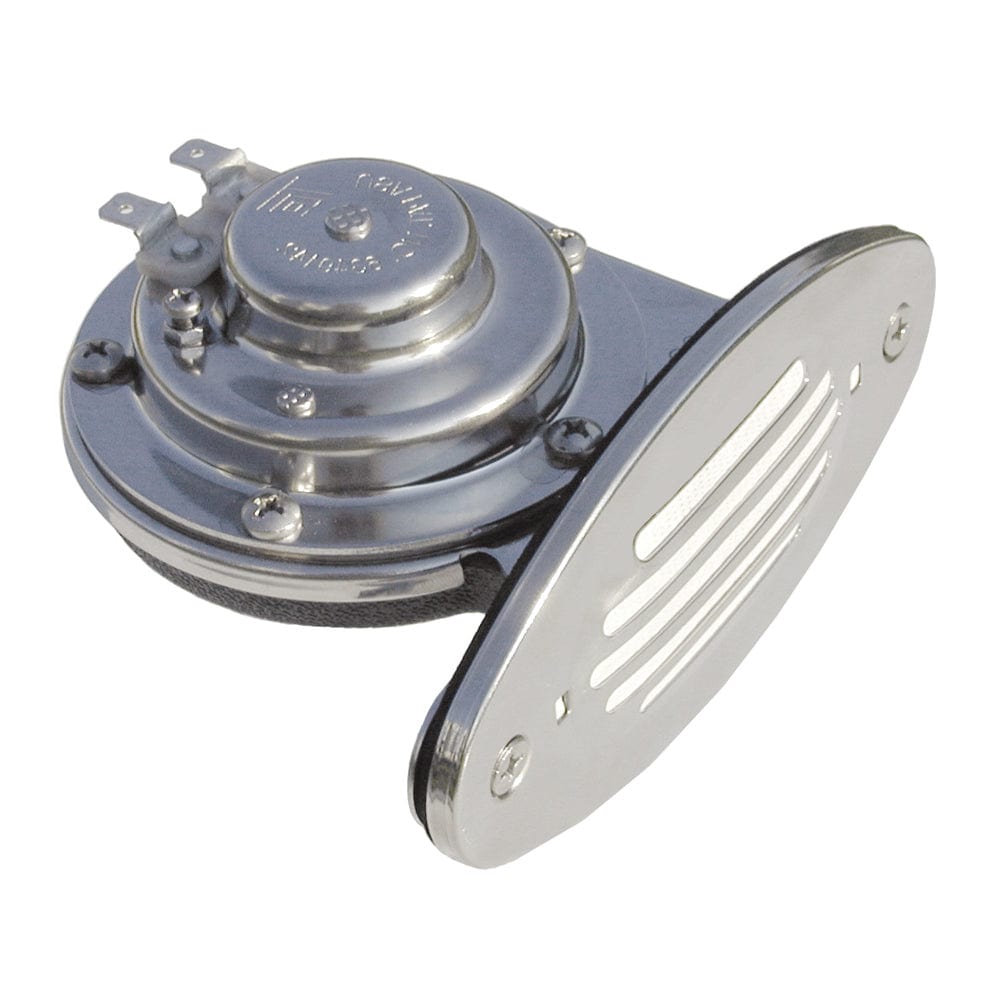 Schmitt & Ongaro Marine Schmitt & Ongaro Mini SS Single Drop-In Horn w/SS Grill - 12v High Pitch Boat Outfitting