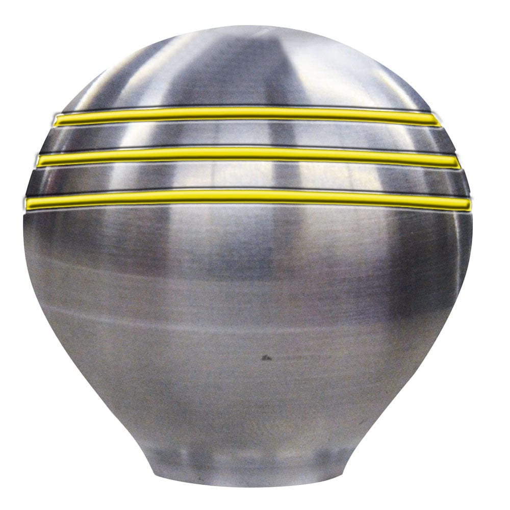 Schmitt & Ongaro Marine Schmitt & Ongaro Throttle Knob - 1-½" - Gold Grooves Boat Outfitting