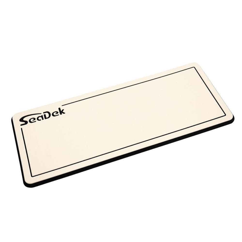 SeaDek SeaDek 14" x 36" 20mm Dual Density Large Helm Pad Beach Sand/Black Brushed - 355.6mm x 914.4mm x 20mm Boat Outfitting