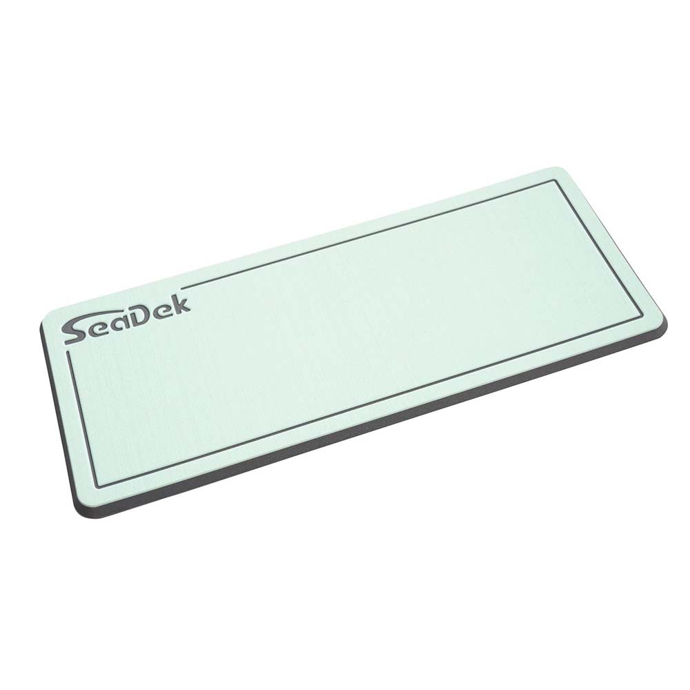 SeaDek SeaDek 14" x 36" 20mm Dual Density Large Helm Pad Seafoam Green/Storm Grey Brushed - 355.6mm x 914.4mm x 20mm Boat Outfitting