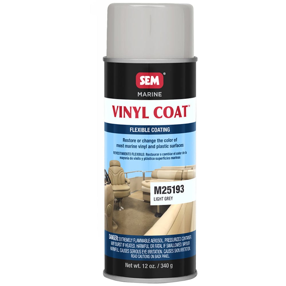 SEM SEM Vinyl Coat™ - Light Grey - 12oz Boat Outfitting