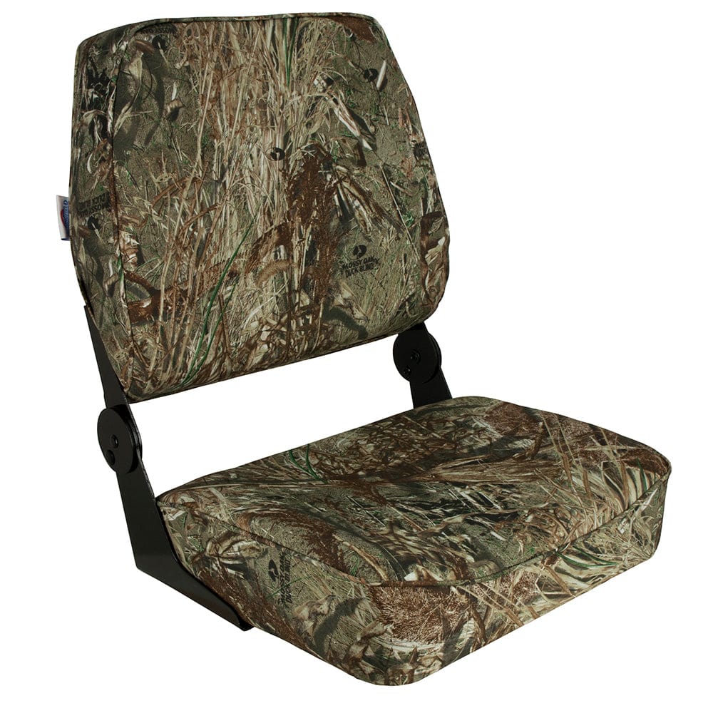 Springfield Marine Springfield XXL Folding Seat - Mossy Oak Duck Blind Boat Outfitting