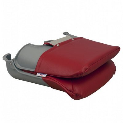 Springfield Springfield Skipper Standard Seat Fold Down - Grey/Red Boat Outfitting