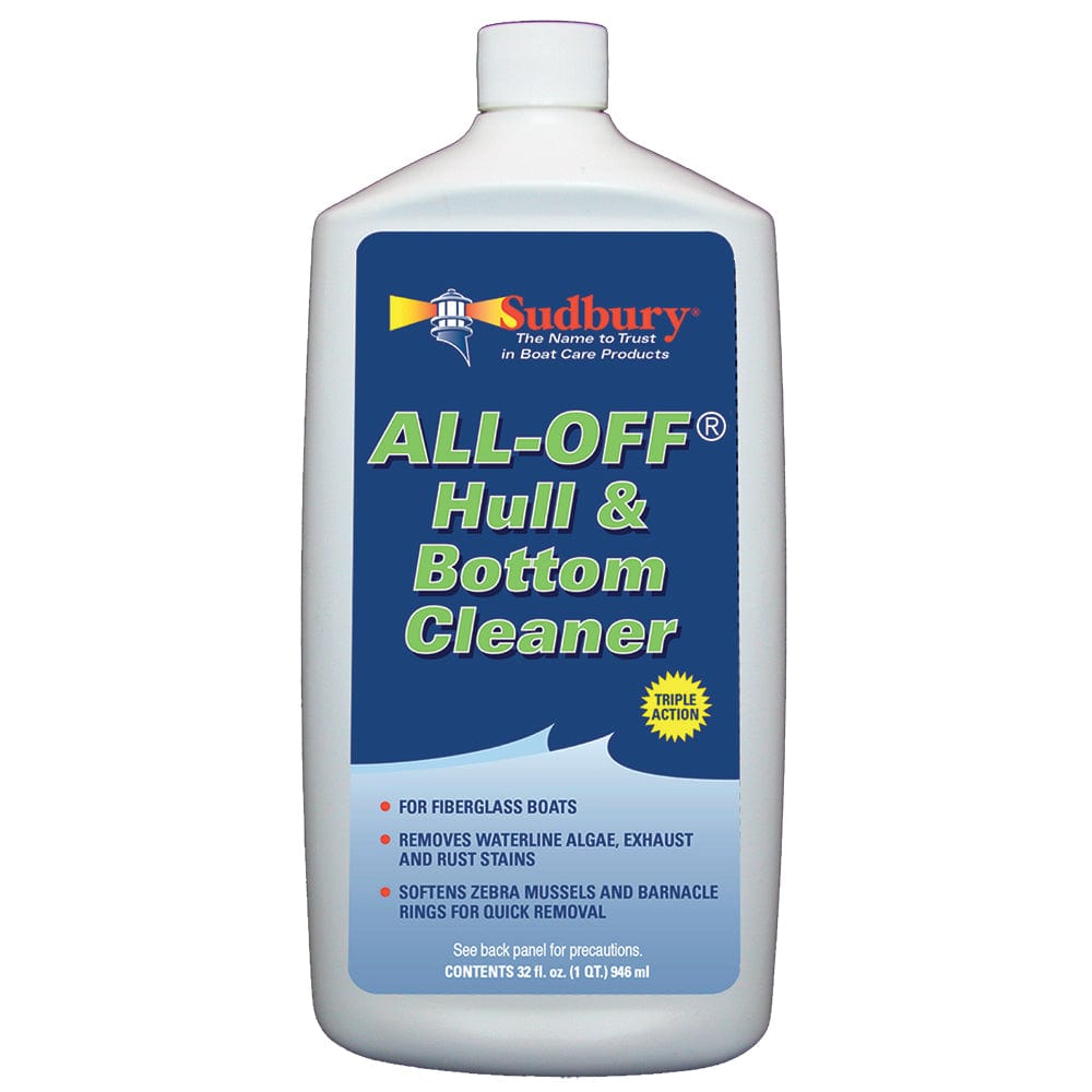 Sudbury Sudbury All-Off Hull/Bottom Cleaner - 32oz Boat Outfitting