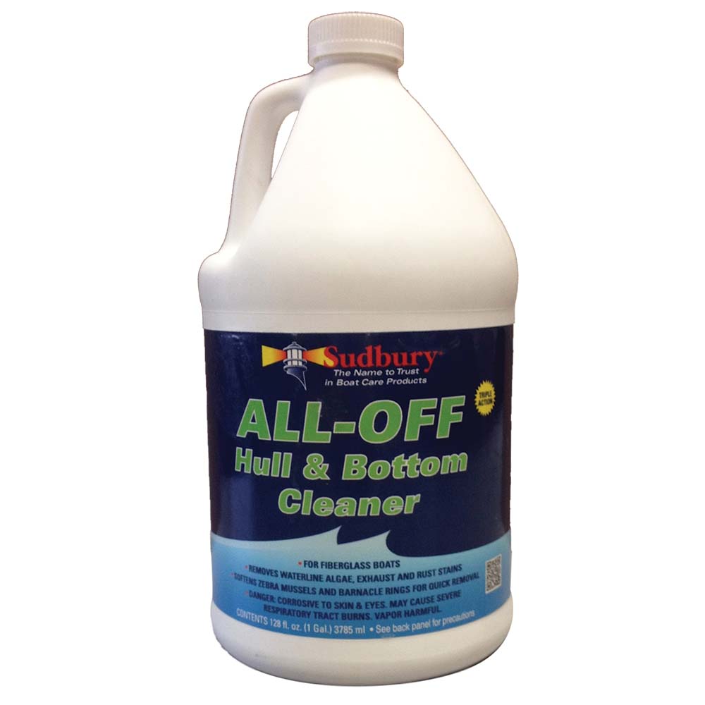 Sudbury Sudbury All-Off Hull & Bottom Cleaner - Gallon Boat Outfitting