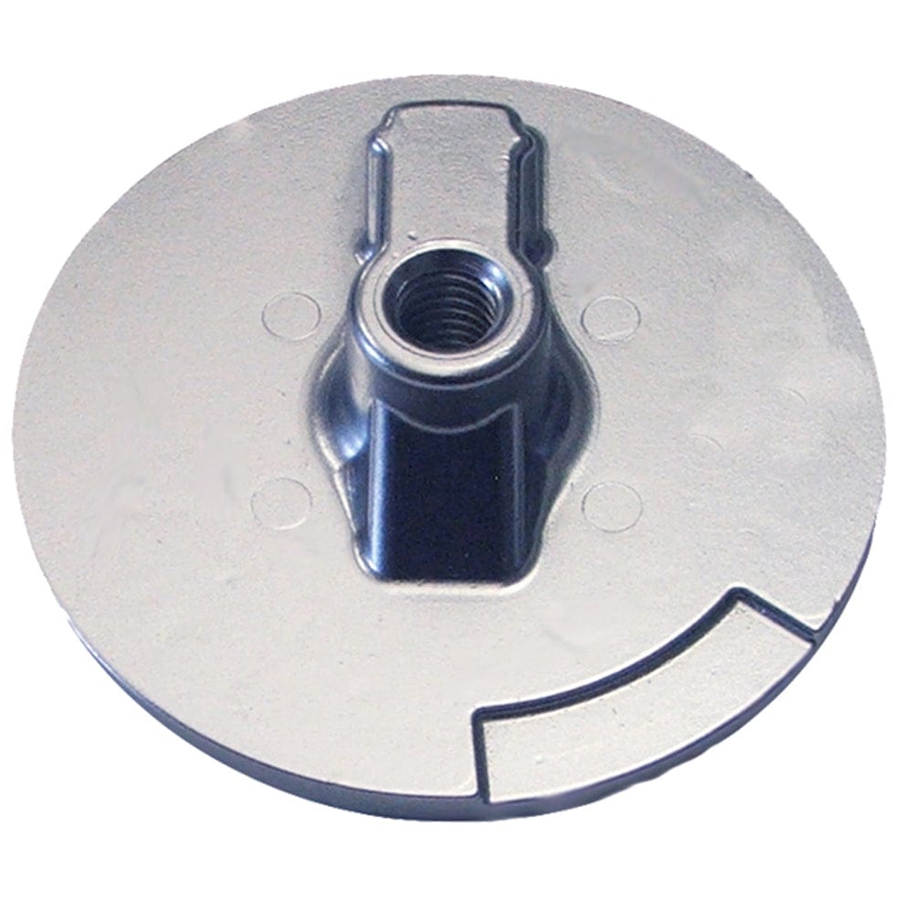 Tecnoseal Tecnoseal Trim Plate Anode - Zinc Flat Mercury Alpha f/Engines Boat Outfitting