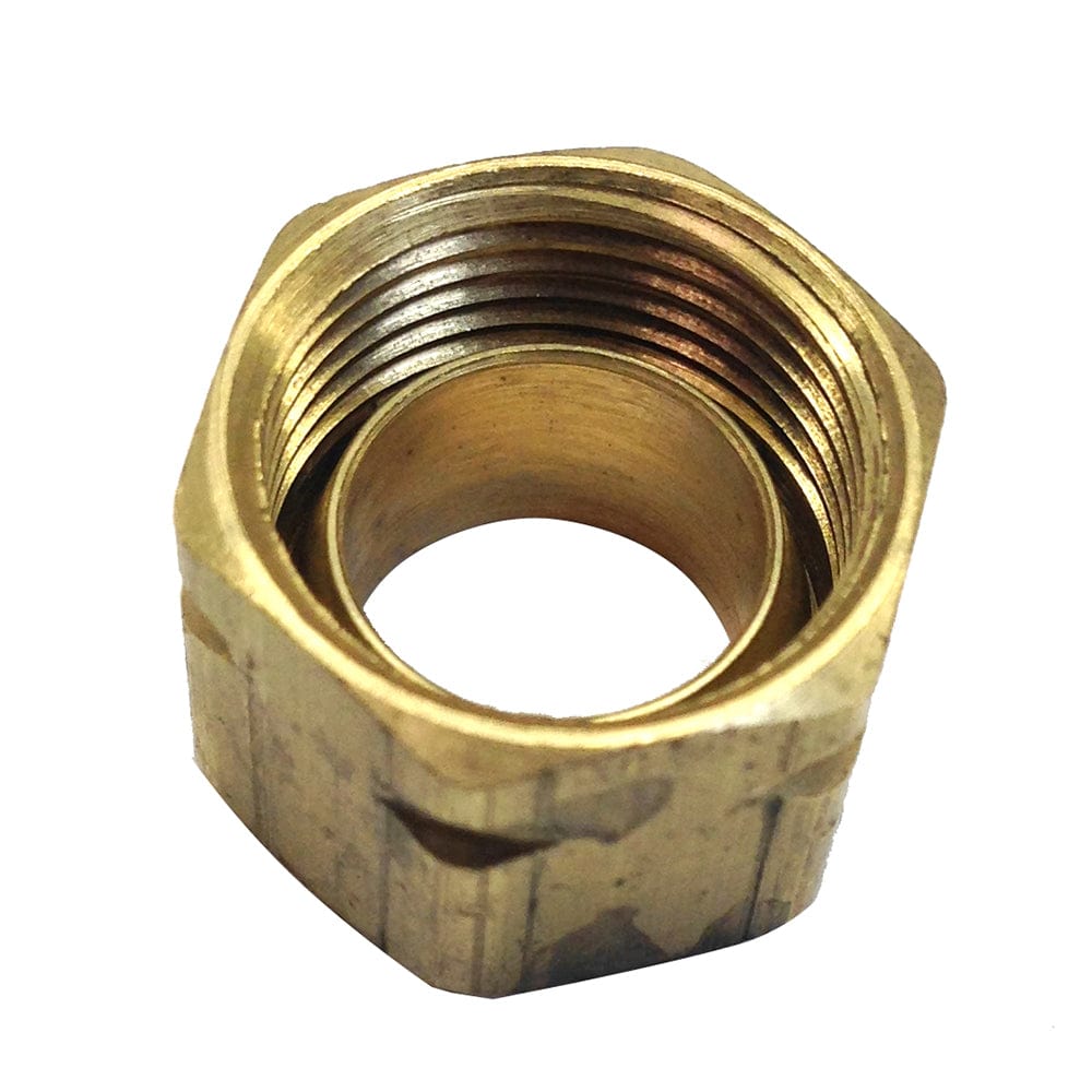 Uflex USA Uflex Brass Compression Nut w/Sleeve #61CA-6 Boat Outfitting