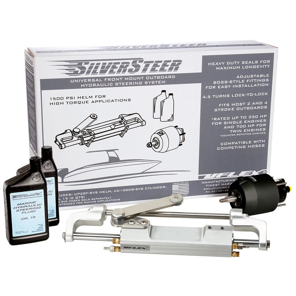 Uflex USA Uflex SilverSteer™ Outboard Hydraulic Tilt Steering System - UC130 V1 Boat Outfitting