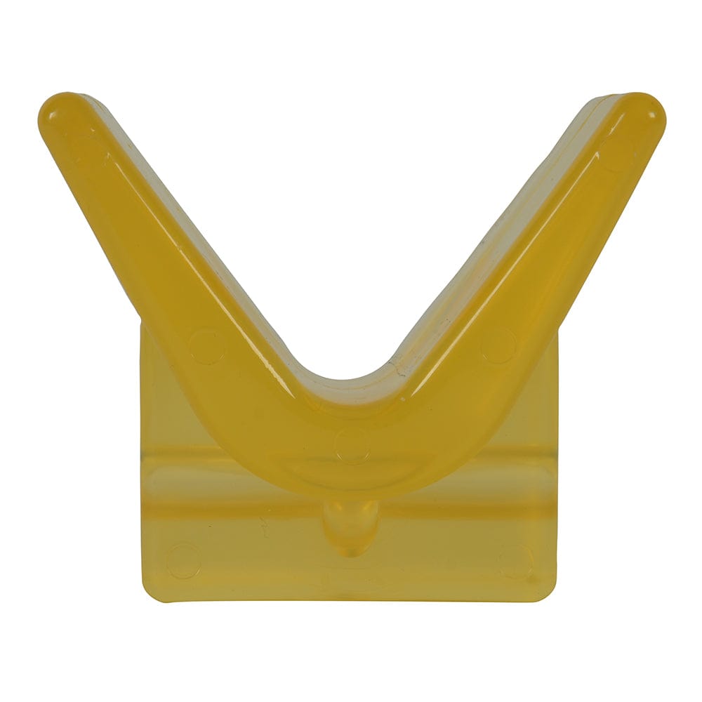 C.E. Smith C.E. Smith Y-Stop 3" x 3" - 1/2" ID Yellow PVC Trailering