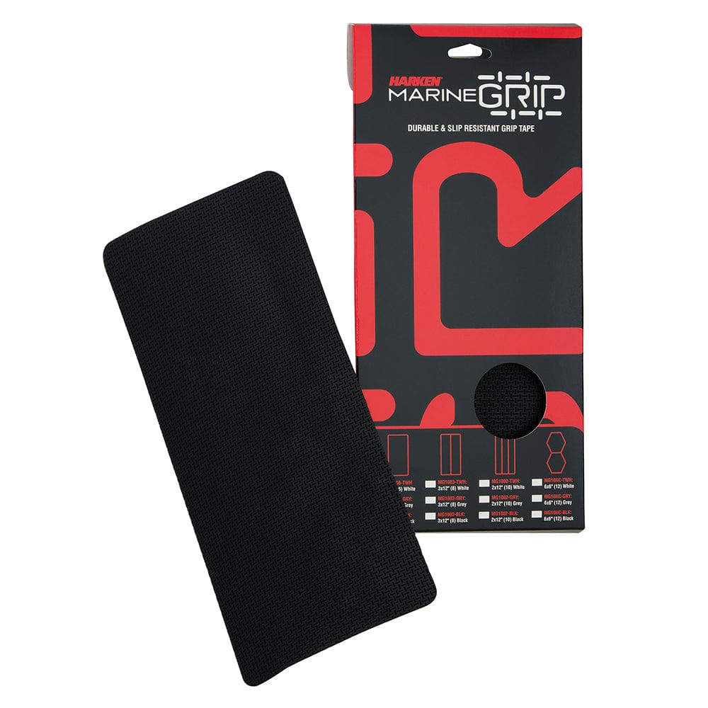 Harken Harken Marine Grip Tape - 6 x 12" - Black - 6 Pieces Camping