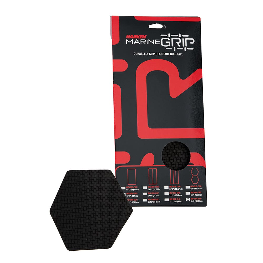 Harken Harken Marine Grip Tape - Honeycomb - Black - 12 Pieces Camping