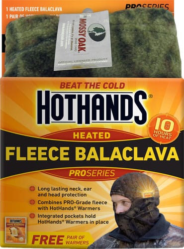 HotHands Hothands Heated Balaclava - Mossy Oak Bu W/free Pck Warmrs Clothing