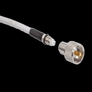 Shakespeare Shakespeare PL-259-ER Screw-On PL-259 Connector f/Cable w/Easy Route FME Mini-End Communication