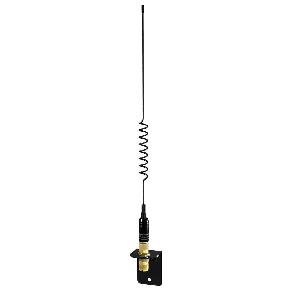 Shakespeare Shakespeare VHF 15in 5216 SS Black Whip Antenna - Bracket Included Communication