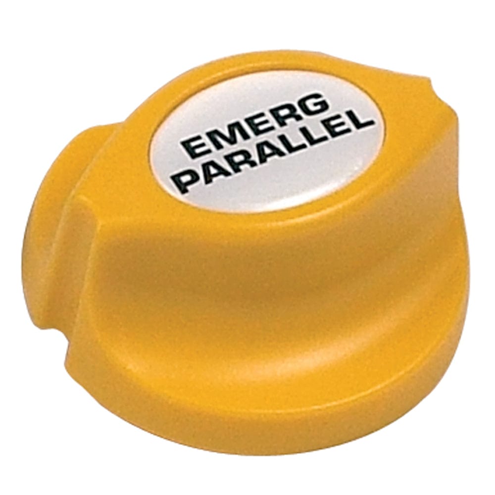 BEP Marine BEP Emergency Parallel Battery Knob - Yellow - Easy Fit Electrical