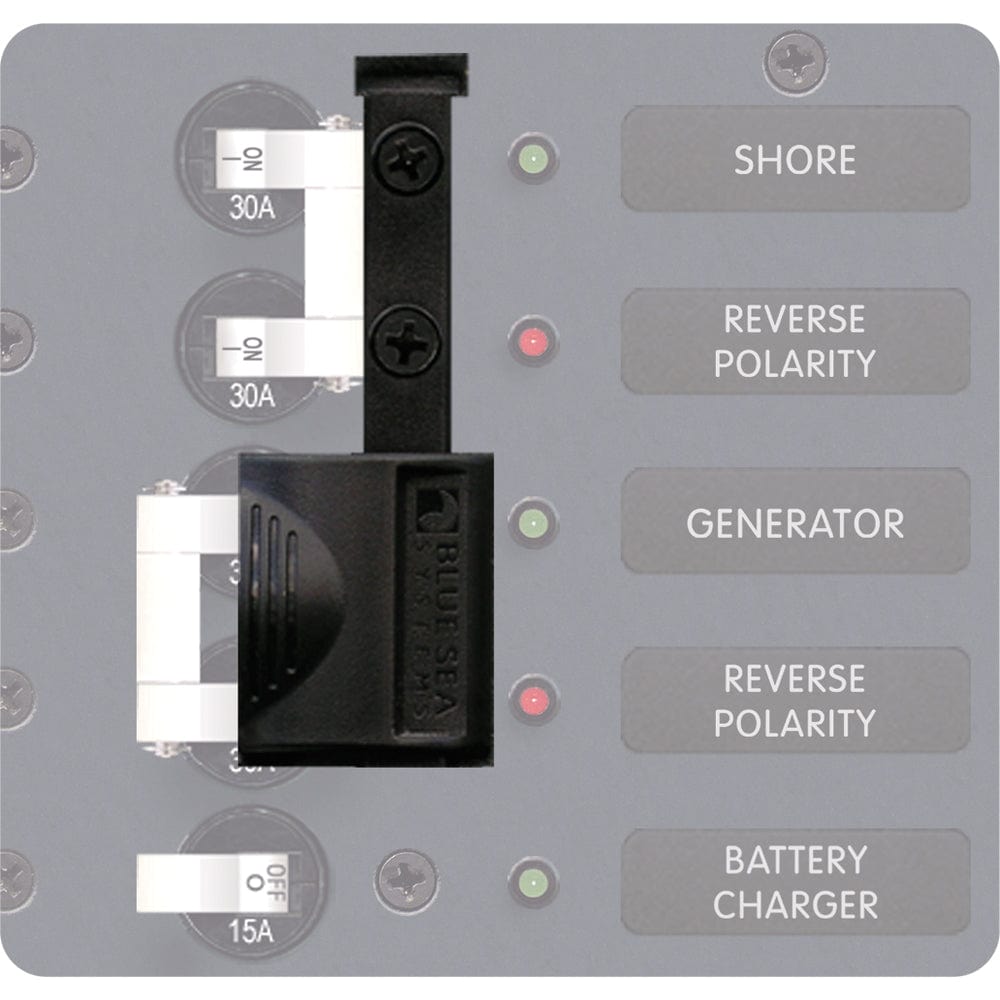 Blue Sea Systems Blue Sea 4125 AC A-Series Circuit Breaker Lockout Slide Electrical