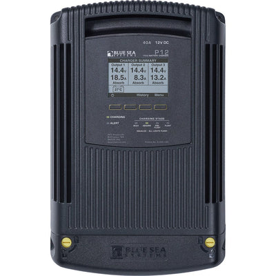 Blue Sea Systems Blue Sea 7532 P12 Gen2 Battery Charger - 40A - 3-Bank Electrical