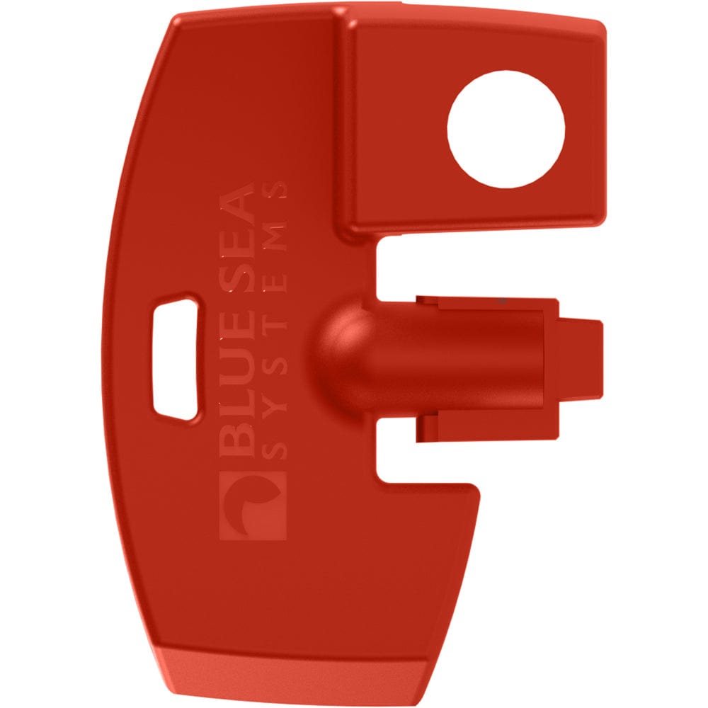 Blue Sea Systems Blue Sea 7903 Battery Switch Key Lock Replacement - Red Electrical