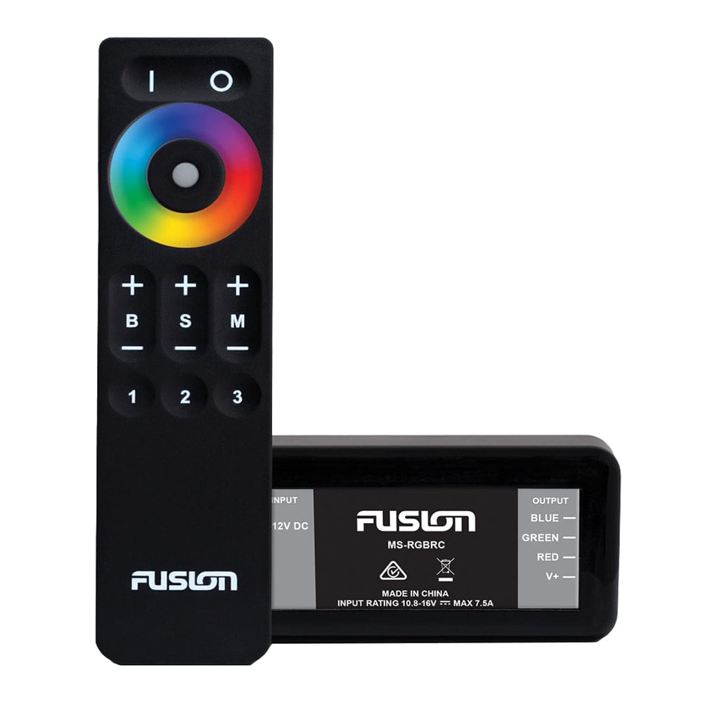 FUSION FUSION MS-RGBRC RGB Lighting Control Module w/Wireless Remote Control Entertainment