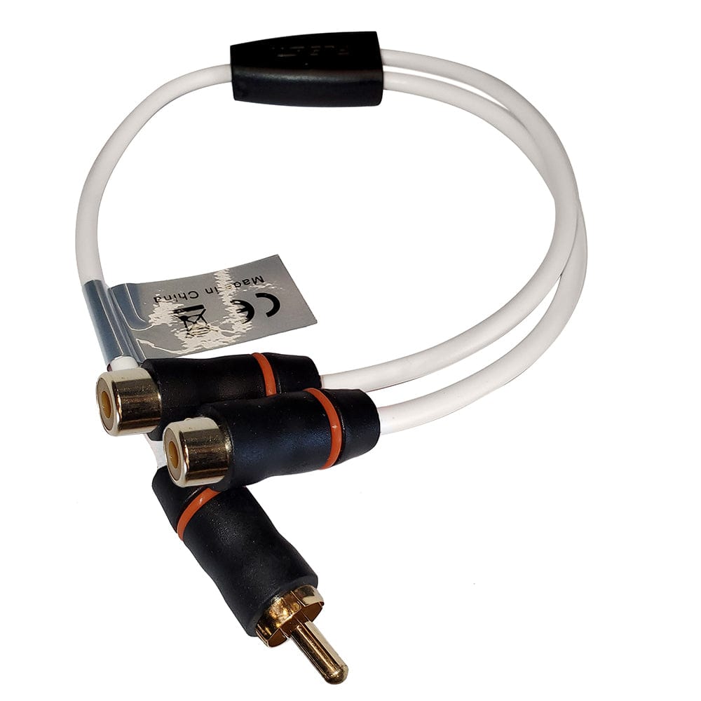 FUSION FUSION Standard RCA Cable Splitter - 1 Male to 2 Female - 1' Entertainment