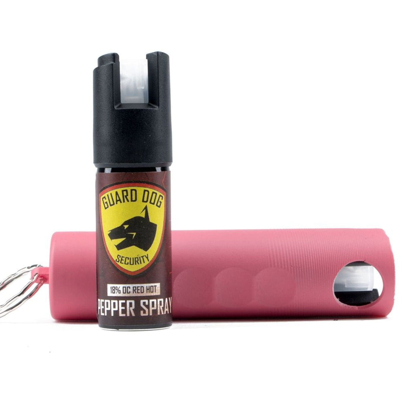 Guard Dog Security Guard Dog Harm and Hammer Glass Breaker w Pepper Spray Pink Public Safety And Le