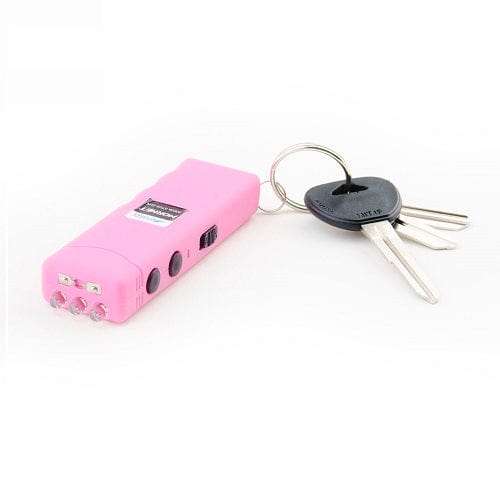 Guard Dog Security Guard Dog Hornet Keychain Stun Gun and LED Flashlight Pink Black Public Safety And Le