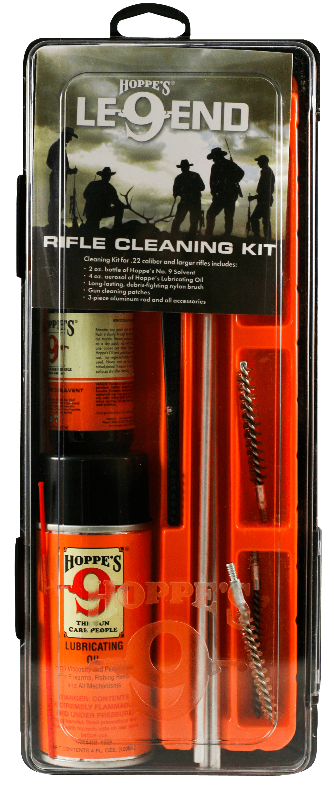 Hoppes Hoppes Legend Cleaning Kit, Hop Ul22    Legends Cln Kit Univ Rifle Gun Care