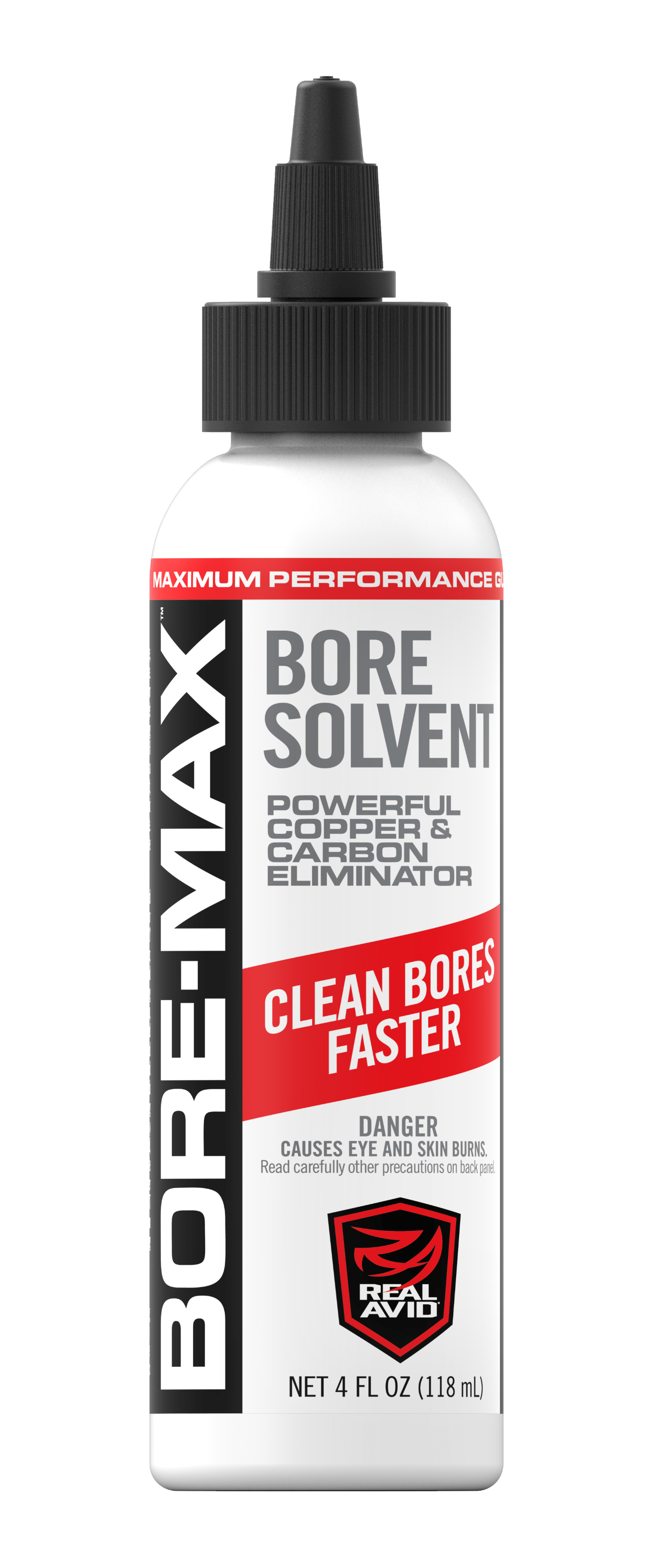 Real Avid/Revo Real Avid/revo Bore-max, Avid Avbmbs4l     Bore-max Solvent 4oz Bottle Gun Care