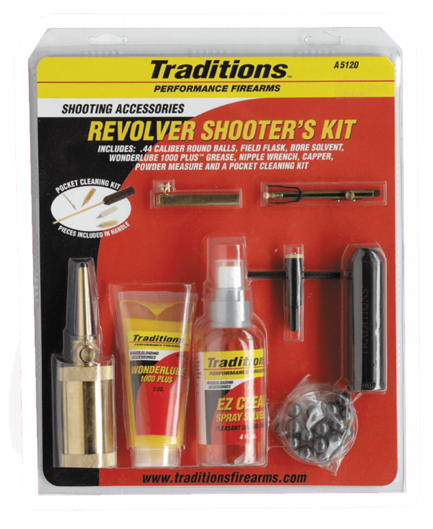 Traditions Traditions Sportsmans, Trad A5120    Revolver Sportsmans Kit Gun Care