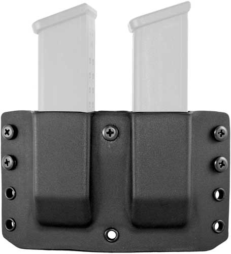 Comp-Tac Comp-tac Twin Warrior Mag Pch - Belt Clip Amb #4 Glock 9/40 Bl Holsters And Related Items