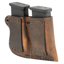 VersaCarry Versacarry Leather Dbl Mag Pch - Double Stack Distressed Brn Holsters And Related Items