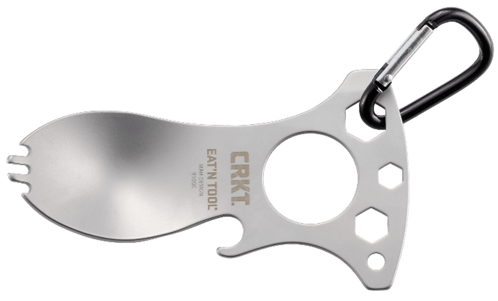 Columbia River Columbia River Eat'n Tool, Crkt 9100c    Eat'n Tool® Silver Hunting