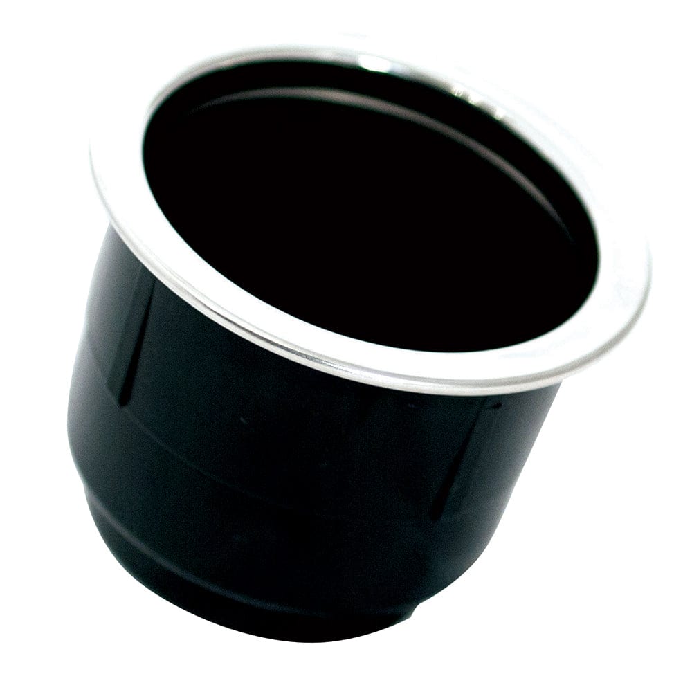 Tigress Tigress Black Plastic Cup Holder Insert w/SS Ring On Top Hunting & Fishing