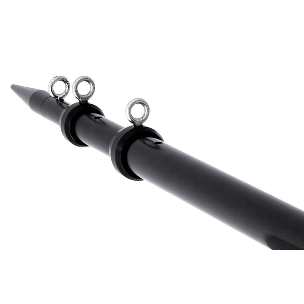 Tigress Tigress XD Telescoping Aluminum Center Rigger Pole - 12' - Black Hunting & Fishing