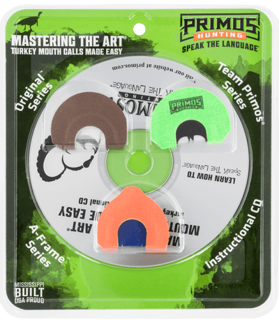 Primos Primos Mastering The Art Turkey Mouth Call 3 Pak Hunting